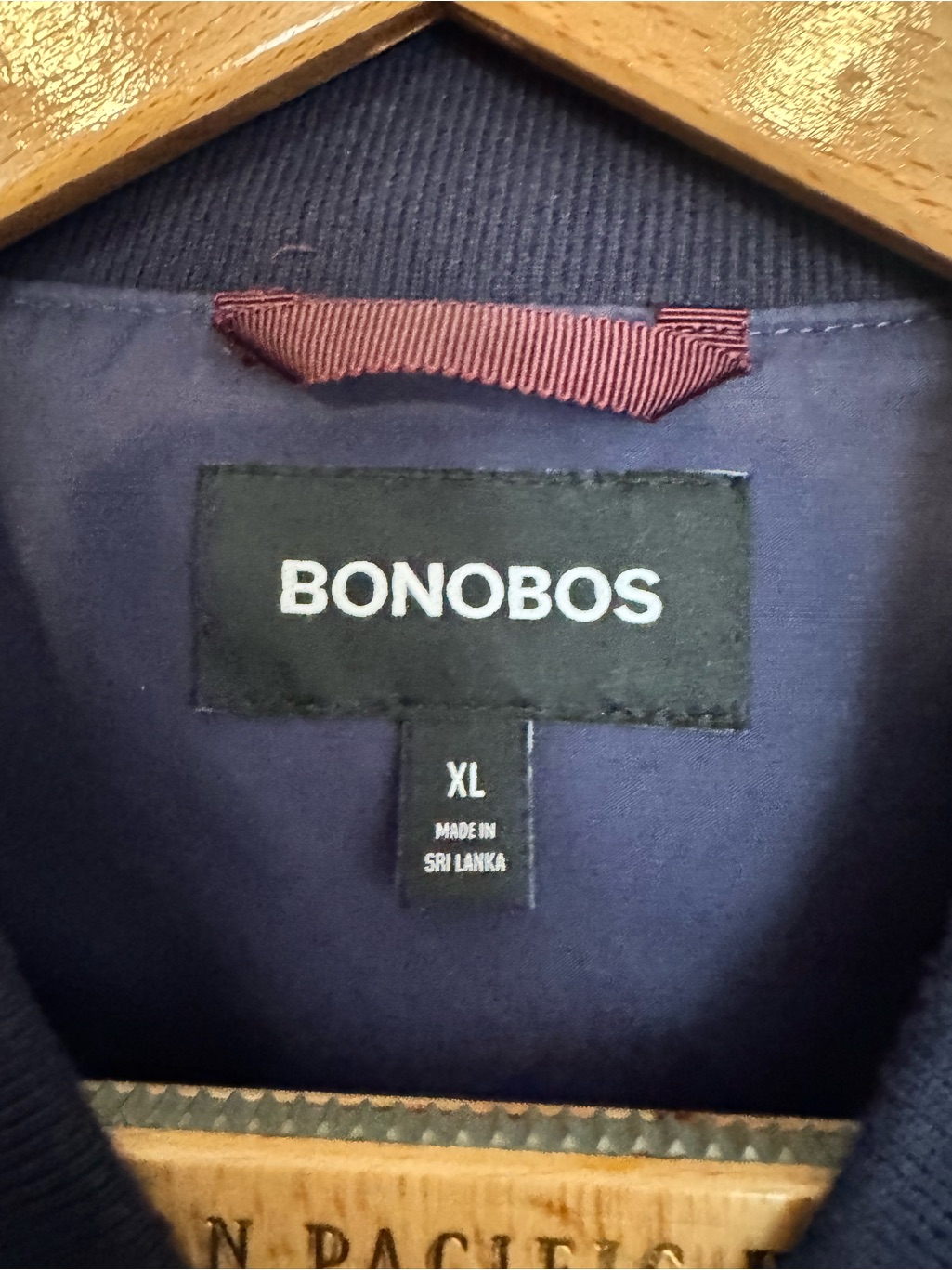 Bonobos Men's Bomber Jacket In Navy
